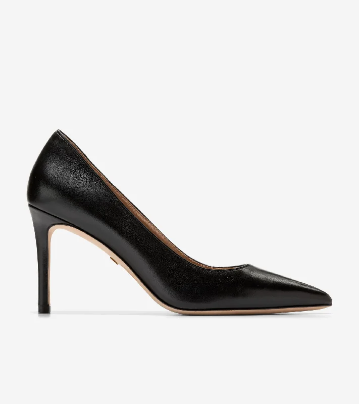 Women's satin - covered fashion & dress shoes with a bow - detail for a romantic look Women's Mckeyla Pumps 85MM Women's satin - covered fashion & dress shoes with a bow - detail for a romantic look Women's Mckeyla Pumps 85MM