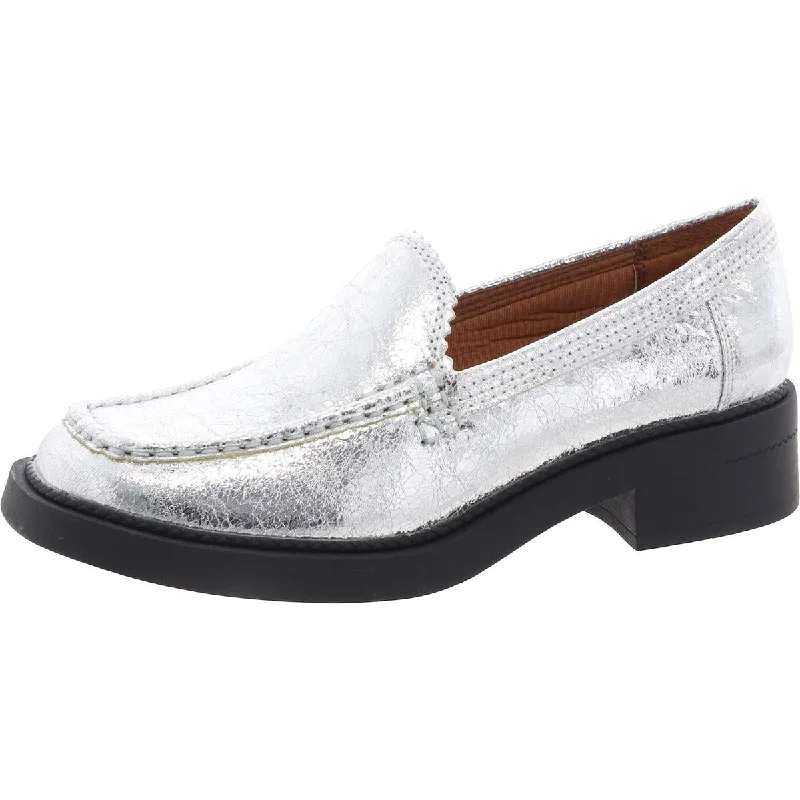 Women's Tassel - Trimmed Loafers with a Low Heel in Olive Green for a Trendy Twist Alaina Womens Crackle Faux Leather Loafers Women's Tassel - Trimmed Loafers with a Low Heel in Olive Green for a Trendy Twist Alaina Womens Crackle Faux Leather Loafers