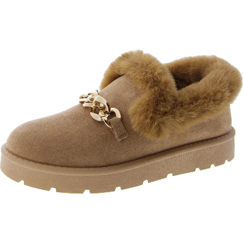 Women's Tassel - Trimmed Loafers with a Low Heel in Olive Green for a Trendy Twist Jeopardy Womens Chain Faux Fur Loafers Women's Tassel - Trimmed Loafers with a Low Heel in Olive Green for a Trendy Twist Jeopardy Womens Chain Faux Fur Loafers