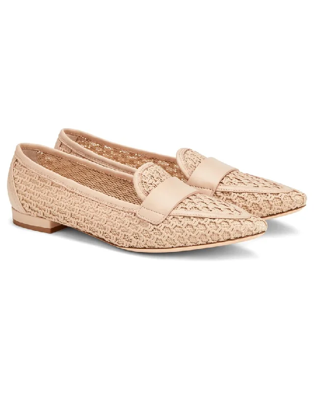 Women's Bow - Embellished Loafers in Red for a Feminine Touch Agl Blanca Plots Leather Moccasin Women's Bow - Embellished Loafers in Red for a Feminine Touch Agl Blanca Plots Leather Moccasin