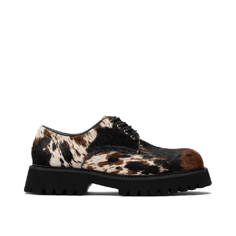 Women's ankle - strap fashion & dress shoes with a crystal - embellished buckle for a glamorous touch Ms. Luca Dark Horse Lug Derby Women's ankle - strap fashion & dress shoes with a crystal - embellished buckle for a glamorous touch Ms. Luca Dark Horse Lug Derby
