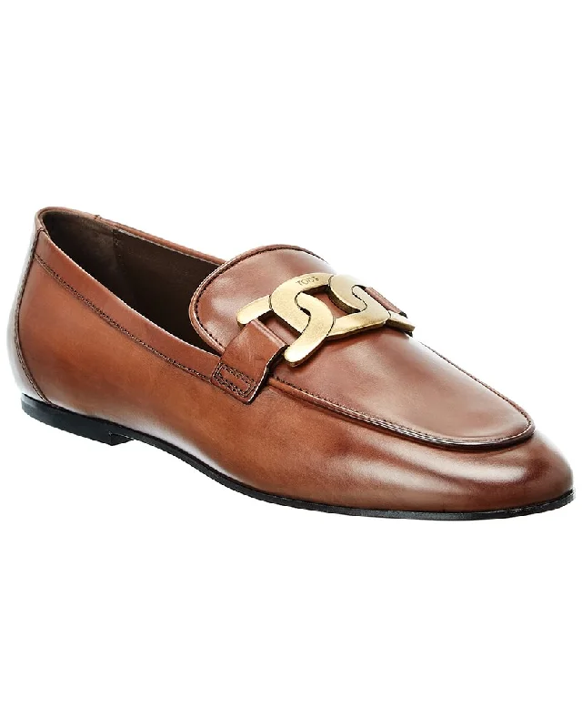 Women's Geometric - Patterned Loafers in Multicolor for a Fashion - Forward Look TOD's Kate Leather Loafer Women's Geometric - Patterned Loafers in Multicolor for a Fashion - Forward Look TOD's Kate Leather Loafer