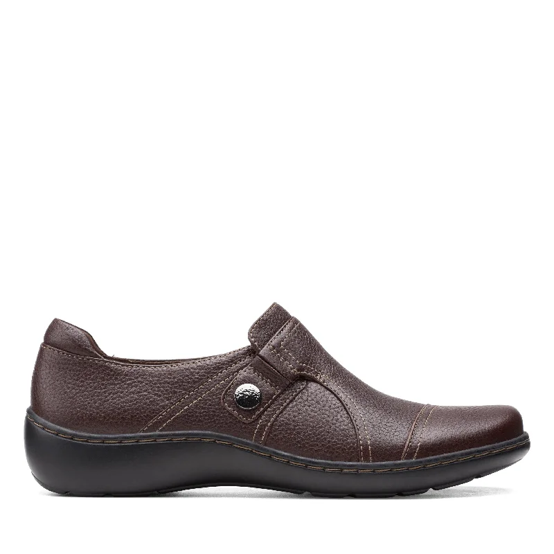 Women's Bow - Embellished Loafers in Red for a Feminine Touch Clarks Cora Poppy in Brown Leather Women's Bow - Embellished Loafers in Red for a Feminine Touch Clarks Cora Poppy in Brown Leather