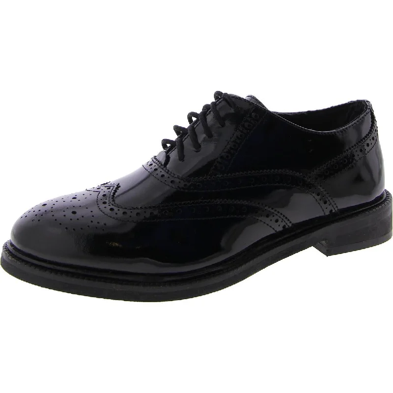 Women's Bow - Embellished Loafers in Red for a Feminine Touch Moyra Womens Leather Brogue Oxfords