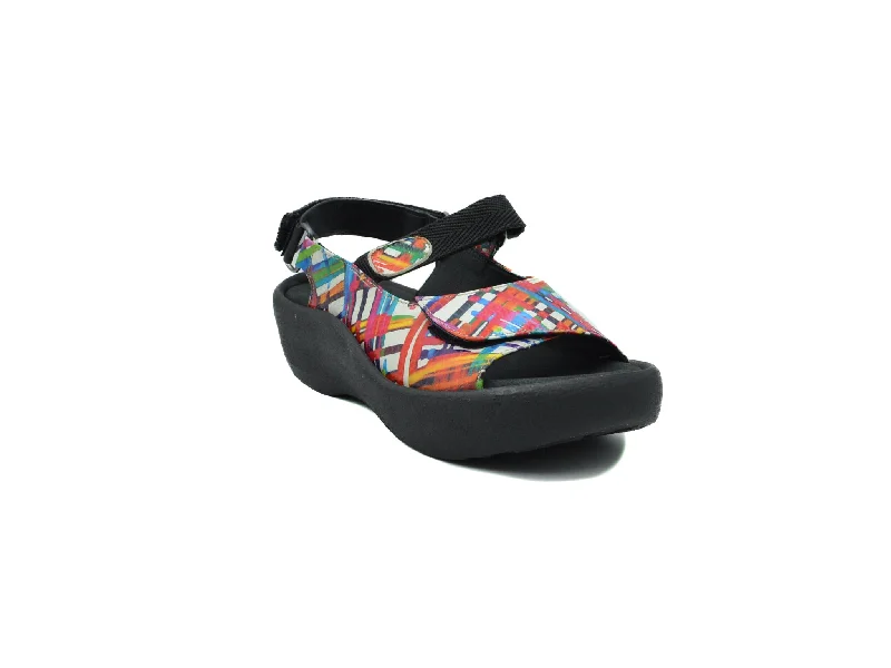 Child - Friendly Women's Sandals with a Secure Buckle in Purple for Moms on the GoWOLKY JEWEL Child - Friendly Women's Sandals with a Secure Buckle in Purple for Moms on the GoWOLKY JEWEL