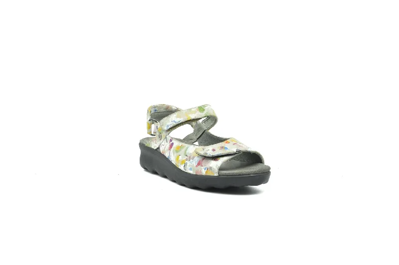 Women's Rhinestone - Embellished Open - Toe Sandals in Silver for a Glamorous Party LookWOLKY Nubbi