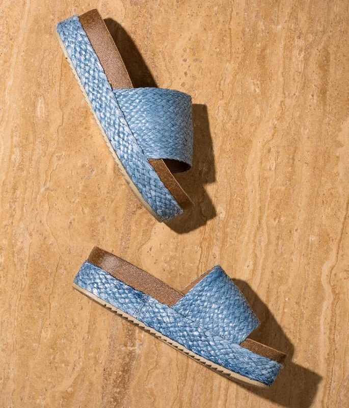 Women's Sandals with a Wedge Heel and a Tassel Detail in Orange for a Trendy LookAnna Sandals in Blue Women's Sandals with a Wedge Heel and a Tassel Detail in Orange for a Trendy LookAnna Sandals in Blue