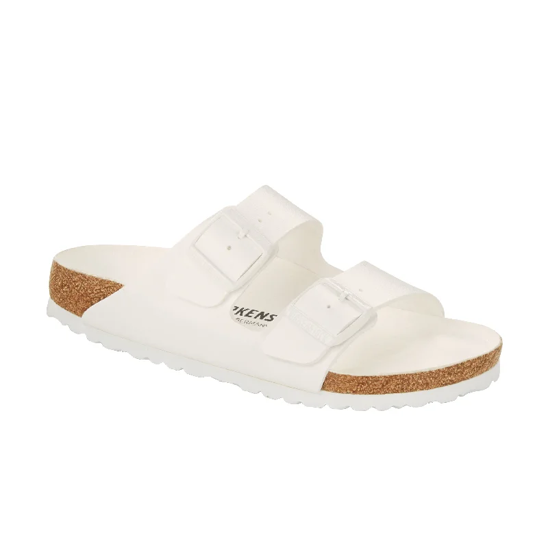 Child - Friendly Women's Sandals with a Secure Buckle in Purple for Moms on the GoArizona Semi Exquisite White Birko-Flor