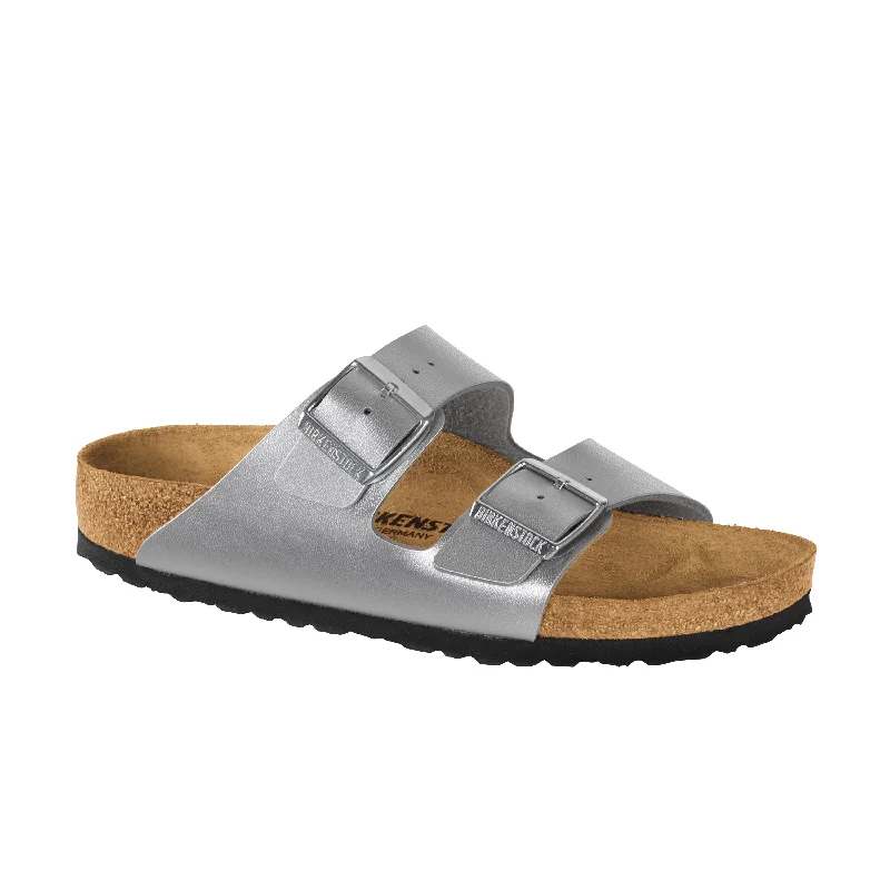 Lightweight Women's Mesh - Paneled Sandals in Yellow for BreathabilityArizona Silver Birko-Flor