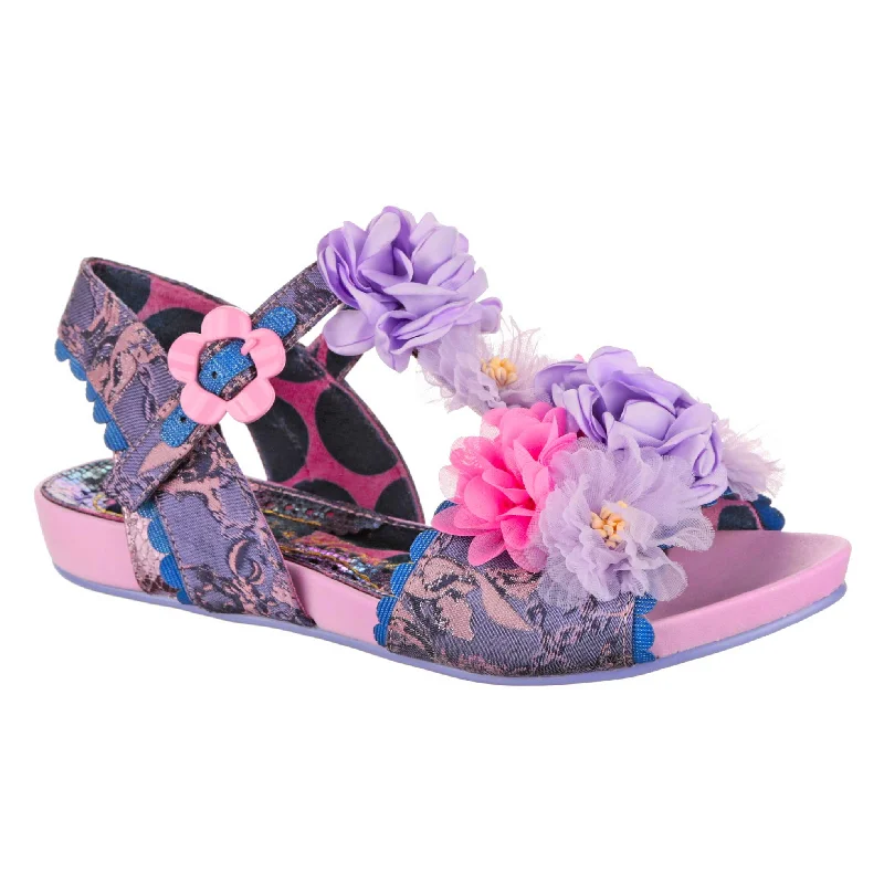 Women's Rhinestone - Embellished Open - Toe Sandals in Silver for a Glamorous Party LookBlossoming Beauty