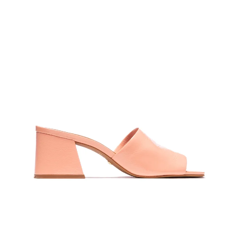 Plus Size Women's Wide - Width Platform Sandals in Black for Added Comfort and HeightClarabelle Light Pink Naplack