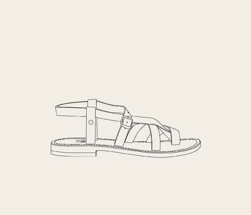 Lightweight Women's Mesh - Paneled Sandals in Yellow for BreathabilityCroisette Personalized Men's Sandal