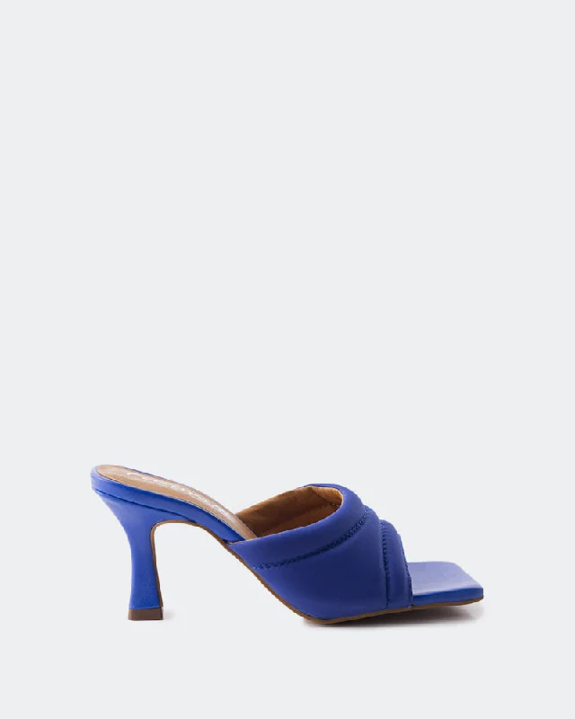 Women's Leather - Strapped Sandals with a Braided Detail in Brown for a Rustic AppealDamiana Blue Nylon