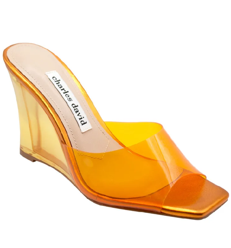 Women's Leather - Strapped Sandals with a Braided Detail in Brown for a Rustic AppealESPY WEDGE