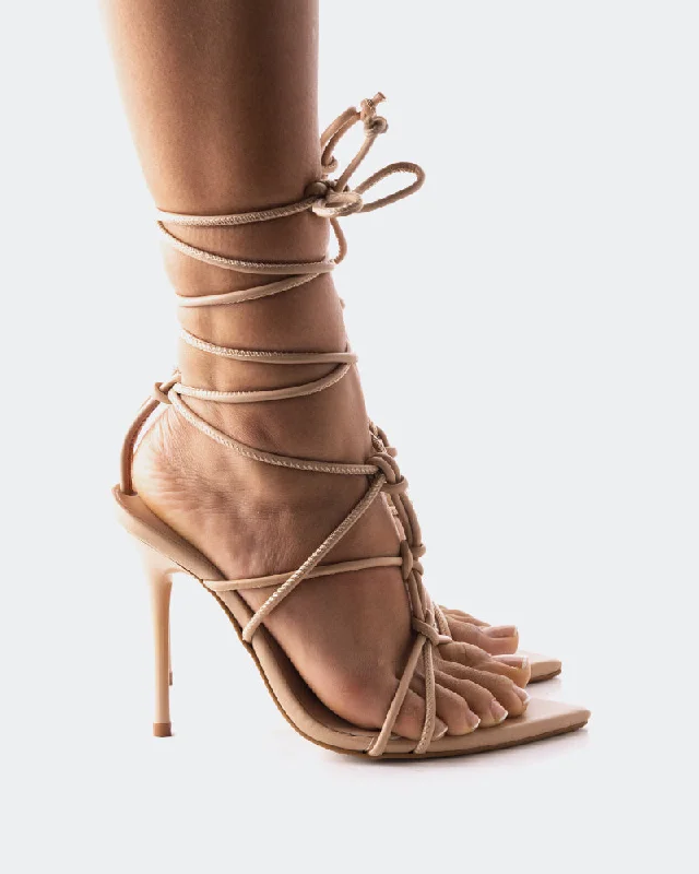 Lightweight Women's Mesh - Paneled Sandals in Yellow for BreathabilityFarida Tan Leather