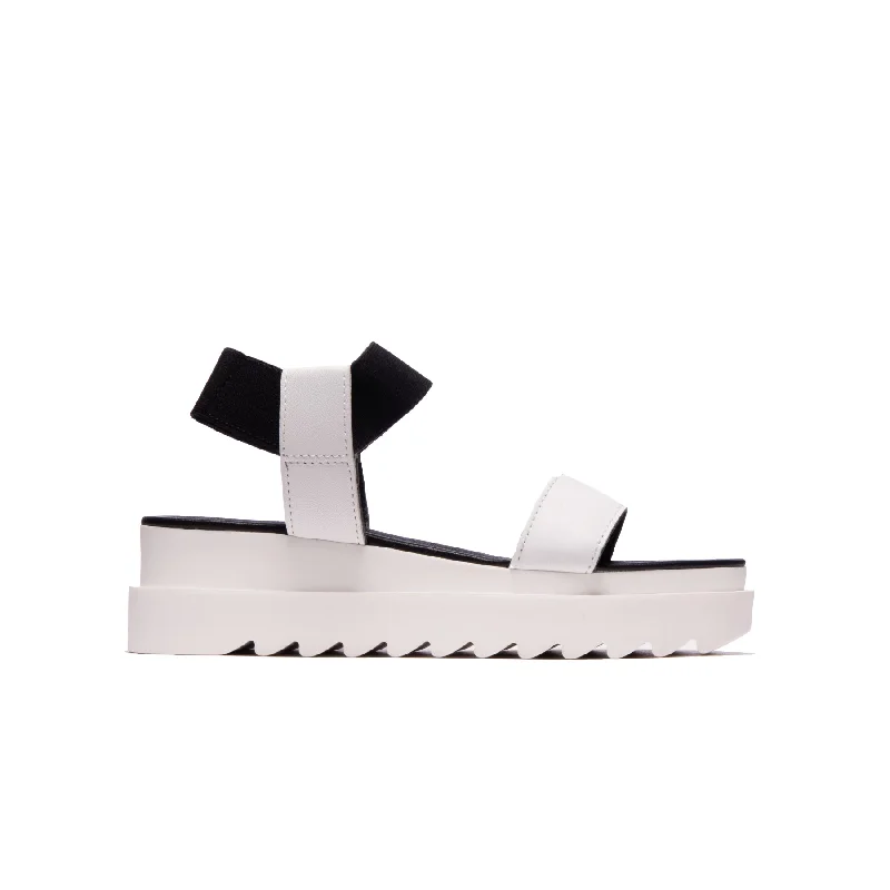 Women's Rhinestone - Embellished Open - Toe Sandals in Silver for a Glamorous Party LookGerta White Leather