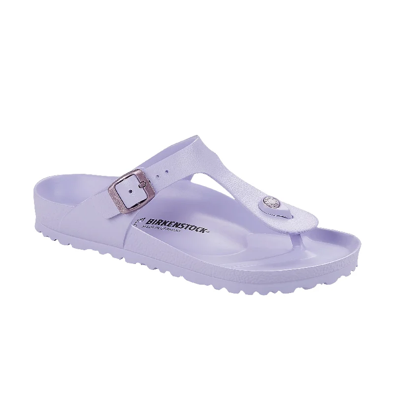 Women's Rhinestone - Embellished Open - Toe Sandals in Silver for a Glamorous Party LookGizeh EVA Beach Purple Fog