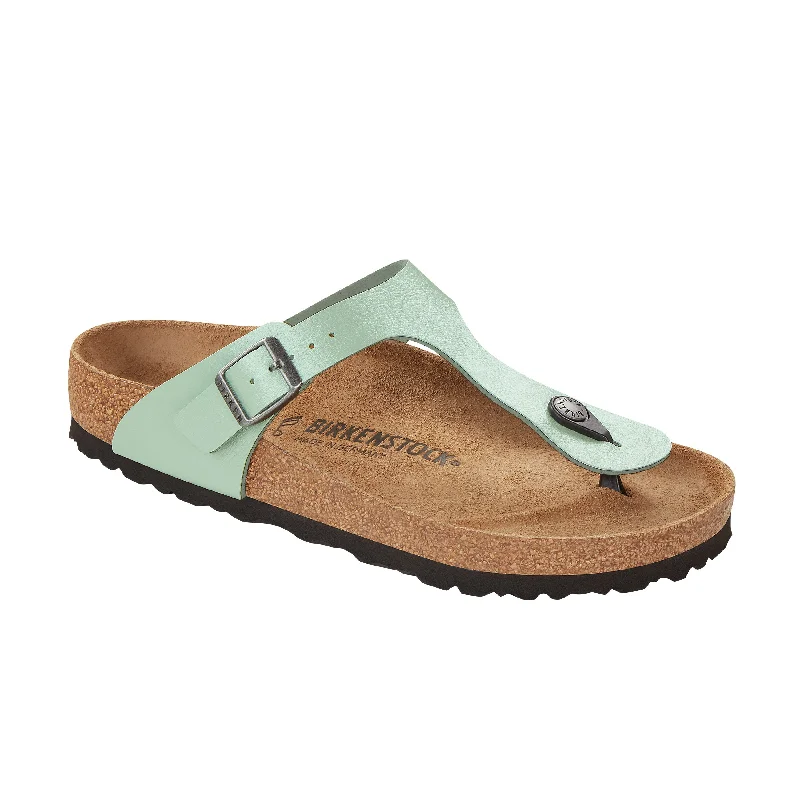 Women's Sandals with a Floral - Printed Upper in Pink for a Feminine Spring LookGizeh Graceful Matcha Birko-Flor