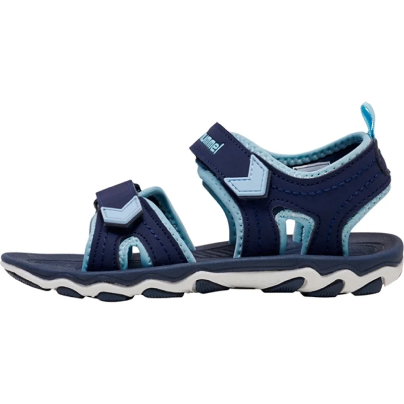 Women's Sandals with a Floral - Printed Upper in Pink for a Feminine Spring LookHummel Sandal Sport Jr Black Iris