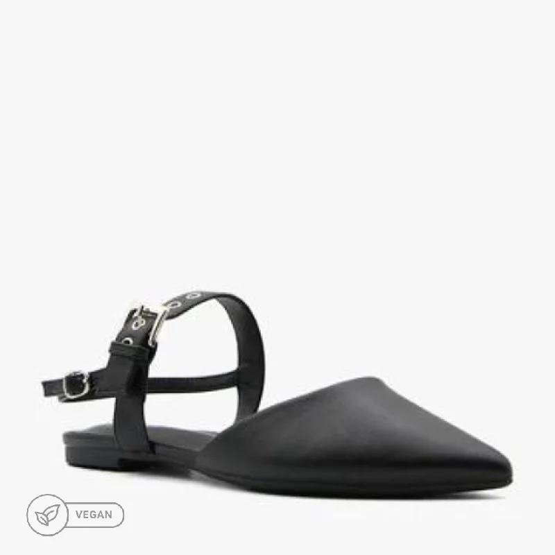 Adjustable Strap Women's Sandals with a Padded Heel in Pink for a Custom FitIDAHO BLACK