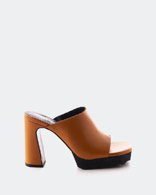 Women's Sandals with a Floral - Printed Upper in Pink for a Feminine Spring LookLibra Orange Leather