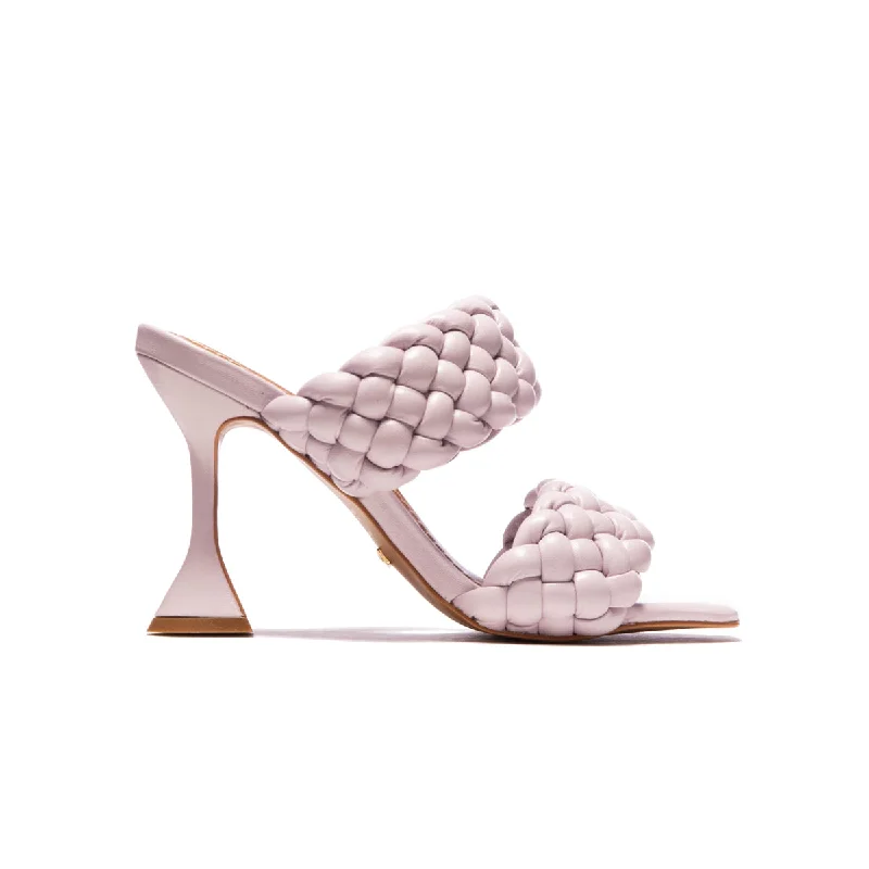 Anti - Slip Women's Sandals with a Grooved Sole in Green for Outdoor AdventuresMimosa Lavender Leather