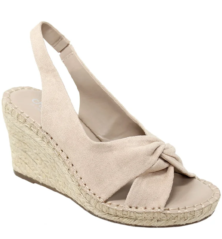 Women's Leather - Strapped Sandals with a Braided Detail in Brown for a Rustic AppealNOTABLE WEDGE Women's Leather - Strapped Sandals with a Braided Detail in Brown for a Rustic AppealNOTABLE WEDGE