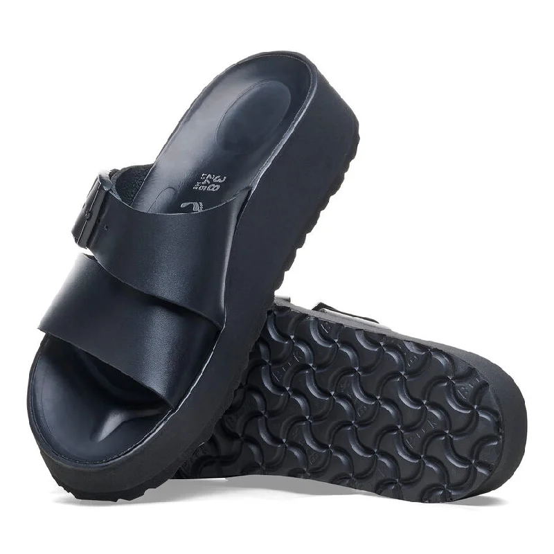 Orthopedic Women's Sandals with Arch Support in Gray for Foot HealthPapillio by Birkenstock - Almina Black Orthopedic Women's Sandals with Arch Support in Gray for Foot HealthPapillio by Birkenstock - Almina Black