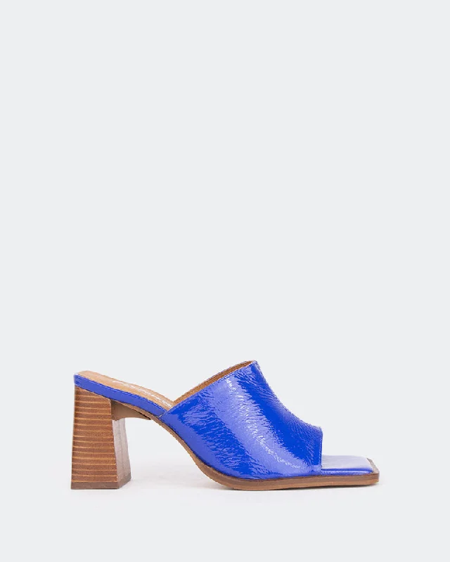 Sustainable Women's Recycled Material Sandals in Beige for Eco - Conscious ShoppersPier Blue Naplack/Nap.Bleu