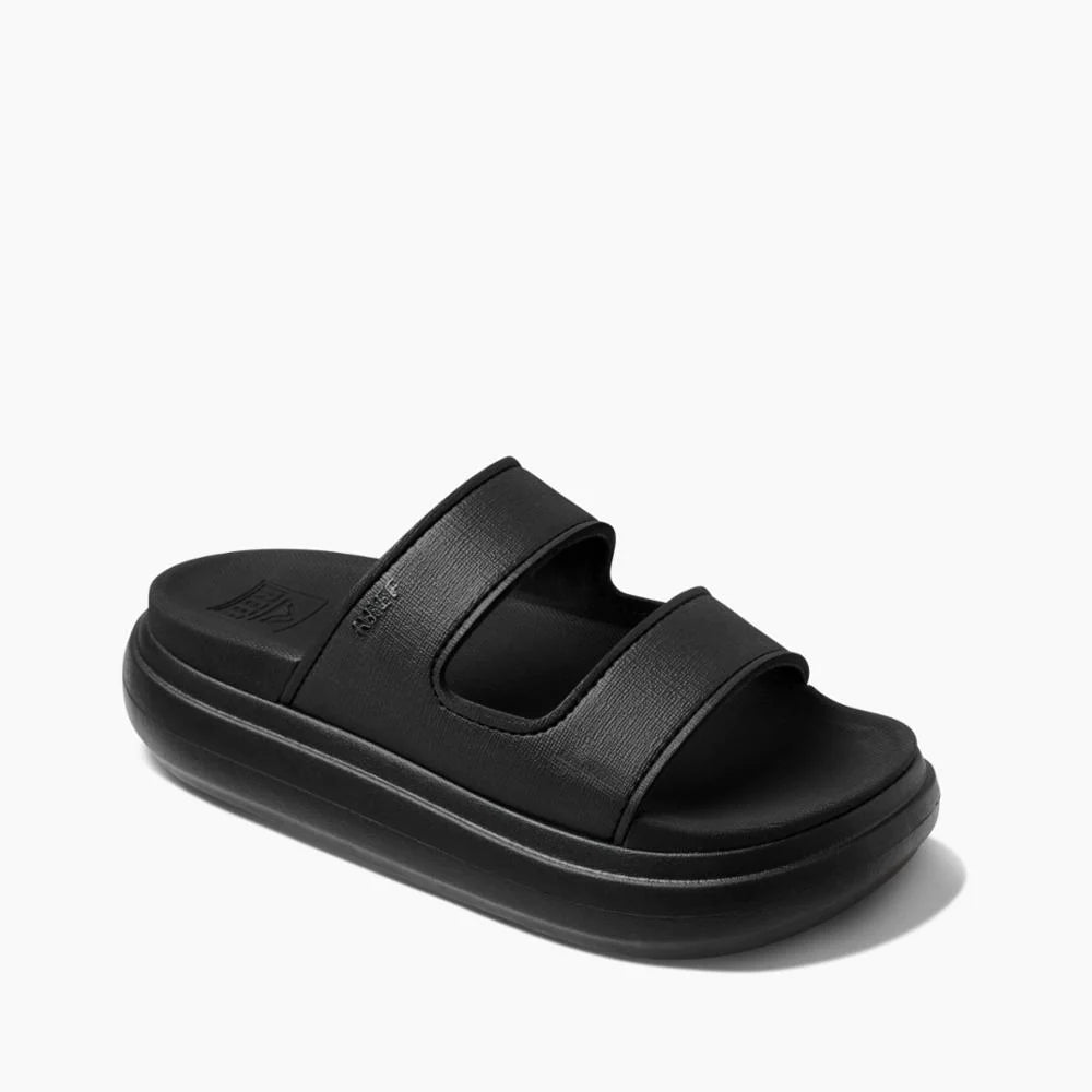 Women's Sandals with a Floral - Printed Upper in Pink for a Feminine Spring LookReef - Cushion Bondi 2 Bar Black Women's Sandals with a Floral - Printed Upper in Pink for a Feminine Spring LookReef - Cushion Bondi 2 Bar Black