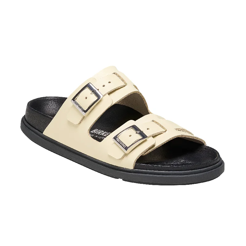 Waterproof Women's Rubber Beach Sandals with Arch Support in Blue for Water ActivitiesSt Barths Butter Natural Leather