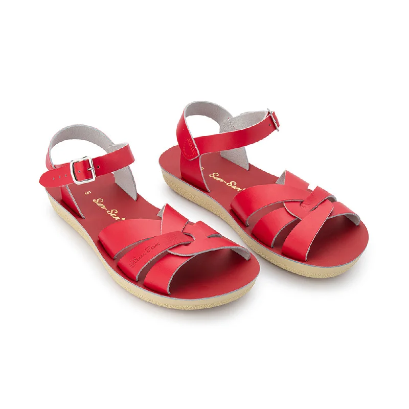 Lightweight Women's Mesh - Paneled Sandals in Yellow for BreathabilitySun-San Swimmer Red - Women
