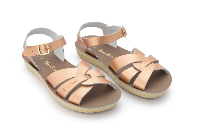 Women's Thong Sandals with a Beaded Design in Multicolor for a Beachy AestheticSun-San Swimmer Rose Gold - Women