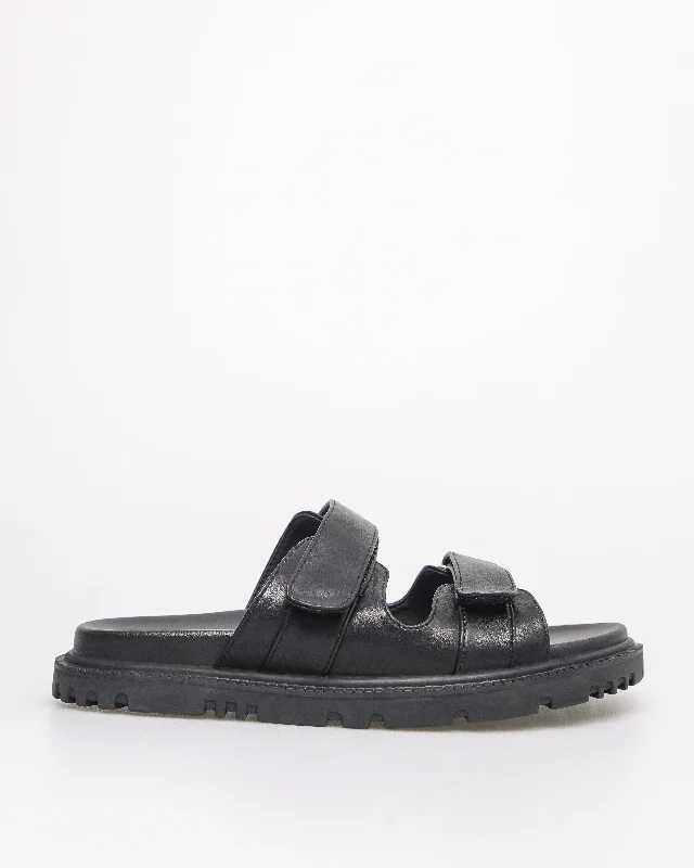 Child - Friendly Women's Sandals with a Secure Buckle in Purple for Moms on the GoTomaz YX149 Ladies Buckle Sandals (Black) Child - Friendly Women's Sandals with a Secure Buckle in Purple for Moms on the GoTomaz YX149 Ladies Buckle Sandals (Black)