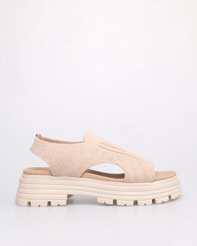 Shock - Absorbing Women's Sandals with a Soft Insole in Black for Active LifestylesTomaz YX164 Ladies Knit Sandals (Beige) Shock - Absorbing Women's Sandals with a Soft Insole in Black for Active LifestylesTomaz YX164 Ladies Knit Sandals (Beige)
