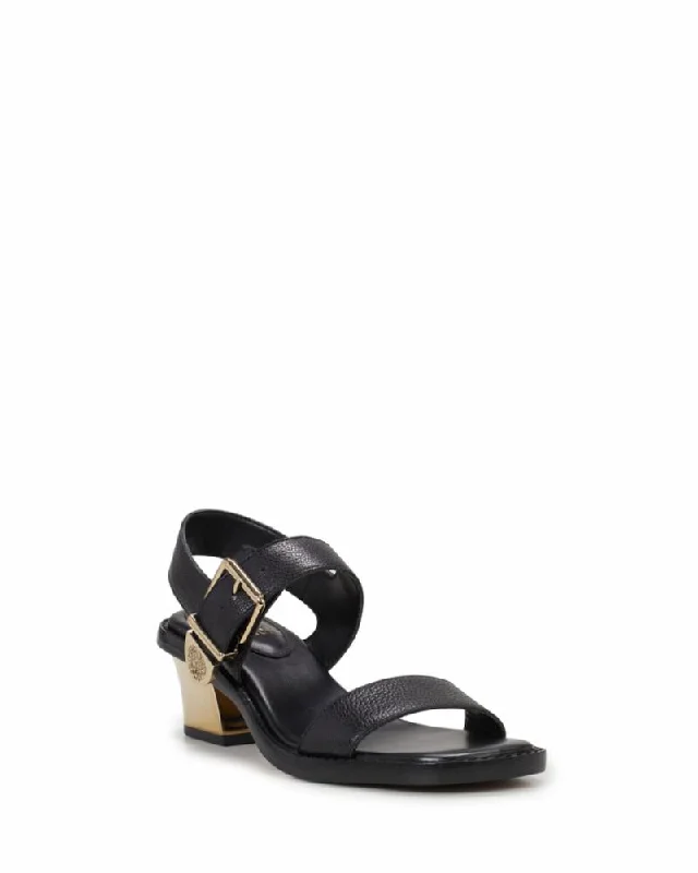 Anti - Slip Women's Sandals with a Grooved Sole in Green for Outdoor AdventuresVince Camuto CANDICE BLACK/SOFT GRAIN NA Anti - Slip Women's Sandals with a Grooved Sole in Green for Outdoor AdventuresVince Camuto CANDICE BLACK/SOFT GRAIN NA