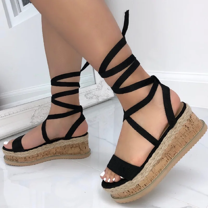 Women's Strappy Gladiator Sandals with Buckle Closures in Tan for a Boho Look Women's Strappy Gladiator Sandals with Buckle Closures in Tan for a Boho Look Women's Strappy Gladiator Sandals with Buckle Closures in Tan for a Boho LookElena - Black Faux Suede Tie Up Cork Flatform Sandals Women's Strappy Gladiator Sandals with Buckle Closures in Tan for a Boho Look Women's Strappy Gladiator Sandals with Buckle Closures in Tan for a Boho Look Women's Strappy Gladiator Sandals with Buckle Closures in Tan for a Boho LookElena - Black Faux Suede Tie Up Cork Flatform Sandals