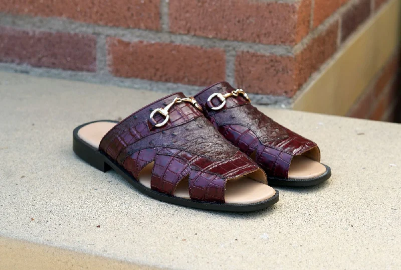 Women's Sandals with a Glitter - Coated Strap in Gold for a Sparkly Summer Outfit Women's Sandals with a Glitter - Coated Strap in Gold for a Sparkly Summer Outfit Elastic - Strap Women's Sandals with a Padded Toe in Teal for Easy On - and - OffMaurice Embossed Calfskin Slip-On Sandal Burgundy Women's Sandals with a Glitter - Coated Strap in Gold for a Sparkly Summer Outfit Women's Sandals with a Glitter - Coated Strap in Gold for a Sparkly Summer Outfit Elastic - Strap Women's Sandals with a Padded Toe in Teal for Easy On - and - OffMaurice Embossed Calfskin Slip-On Sandal Burgundy