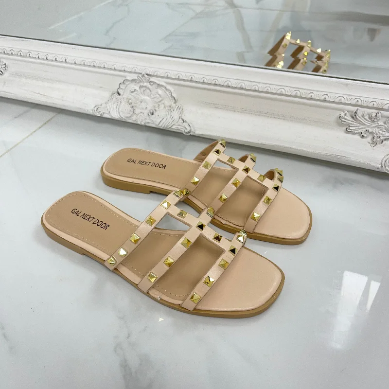 Women's Thong Sandals with a Beaded Design in Multicolor for a Beachy Aesthetic Women's Thong Sandals with a Beaded Design in Multicolor for a Beachy Aesthetic Women's Sandals with a Floral - Printed Upper in Pink for a Feminine Spring LookRuby - Nude Gold Studs Strappy Sandals Women's Thong Sandals with a Beaded Design in Multicolor for a Beachy Aesthetic Women's Thong Sandals with a Beaded Design in Multicolor for a Beachy Aesthetic Women's Sandals with a Floral - Printed Upper in Pink for a Feminine Spring LookRuby - Nude Gold Studs Strappy Sandals