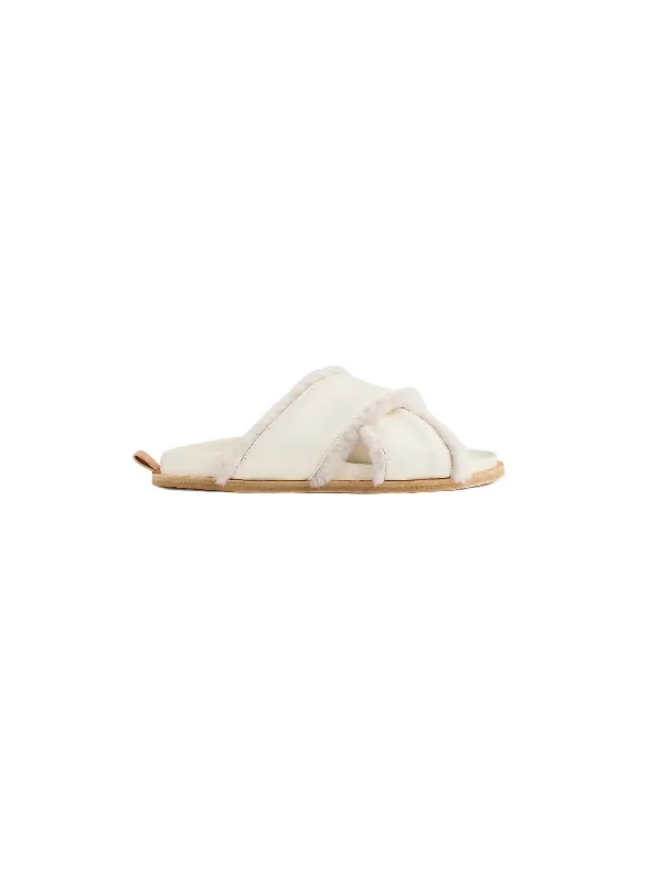 Women's Flat Slide Sandals with a Memory Foam Insole in White for All - Day Comfort Women's Flat Slide Sandals with a Memory Foam Insole in White for All - Day Comfort Waterproof Women's Rubber Beach Sandals with Arch Support in Blue for Water ActivitiesWomen's Shearling And Leather Crossed Sandals In Ivory Women's Flat Slide Sandals with a Memory Foam Insole in White for All - Day Comfort Women's Flat Slide Sandals with a Memory Foam Insole in White for All - Day Comfort Waterproof Women's Rubber Beach Sandals with Arch Support in Blue for Water ActivitiesWomen's Shearling And Leather Crossed Sandals In Ivory