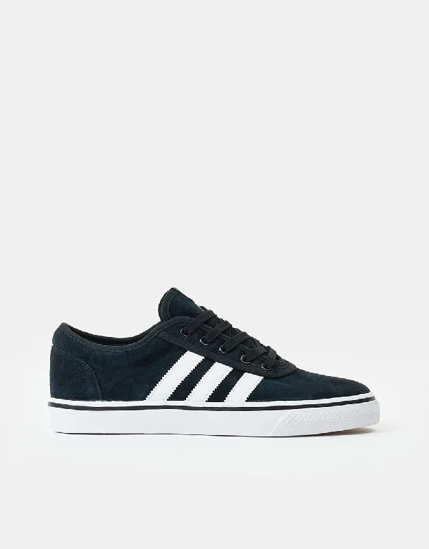 Women's Skateboarding Shoes with Reflective Details in Silver for Night Skatingadidas Adi Ease Skate Shoes - Core Black/White/White Women's Skateboarding Shoes with Reflective Details in Silver for Night Skatingadidas Adi Ease Skate Shoes - Core Black/White/White