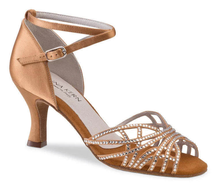 Non - Slip Soles Salsa Dance Shoes in Lime Green for Secure MovementsAnna Kern 700-60 Bronze Non - Slip Soles Salsa Dance Shoes in Lime Green for Secure MovementsAnna Kern 700-60 Bronze