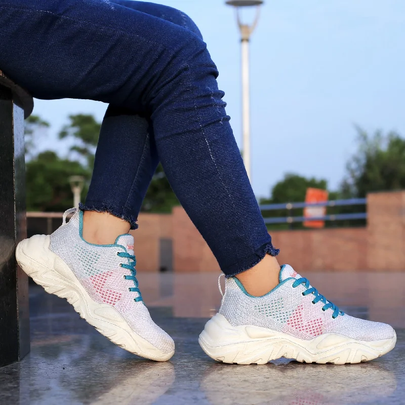 Foldable Women's Travel Sneakers for Compact Storage in LuggageBacca Bucci COOPER Low-top Platform Chunky Fashion Sneakers For Women