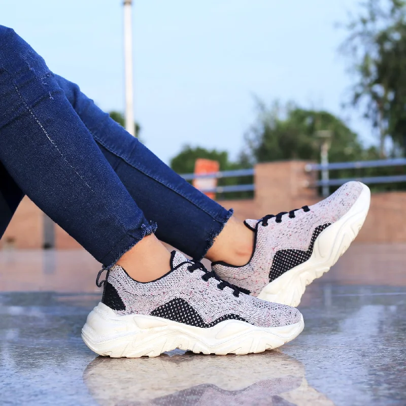 High - Top Women's Leather Sneakers in Black for a Stylish and Durable OptionBacca Bucci Women CHARLOTTE Low-top Platform Chunky Fashion Sneakers