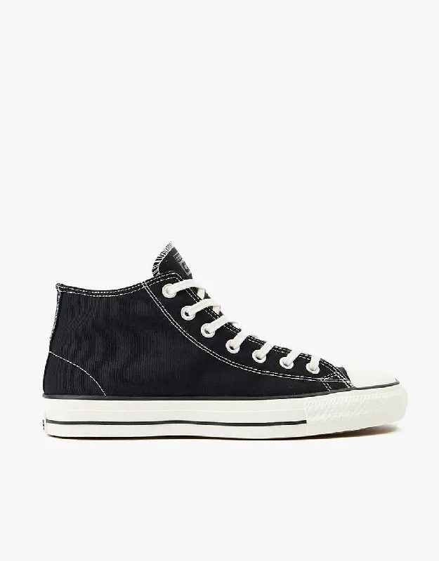 Brand - Endorsed Women's Skateboarding Shoes by [Popular Brand] in MaroonConverse CTAS Pro Cut Off Mid Skate Shoes - Black/Black/Egret
