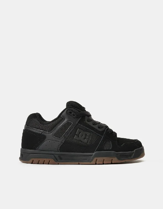 Limited - Edition Women's Skateboarding Shoes in Multicolor for CollectorsDC Stag Skate Shoes - Black/Gum Limited - Edition Women's Skateboarding Shoes in Multicolor for CollectorsDC Stag Skate Shoes - Black/Gum