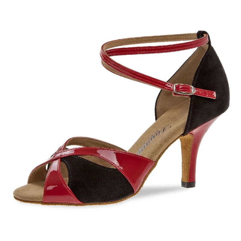 Cushioned Insole Contemporary Dance Shoes in Navy for Comfortable PerformancesDiamant M141 Red Patent Black Cushioned Insole Contemporary Dance Shoes in Navy for Comfortable PerformancesDiamant M141 Red Patent Black