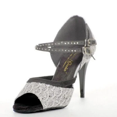 Sparkly Rhinestone - Embellished Hip - Hop Dance Shoes in Gold for a Glamorous LookGran Gala Glitter Grigio Sparkly Rhinestone - Embellished Hip - Hop Dance Shoes in Gold for a Glamorous LookGran Gala Glitter Grigio