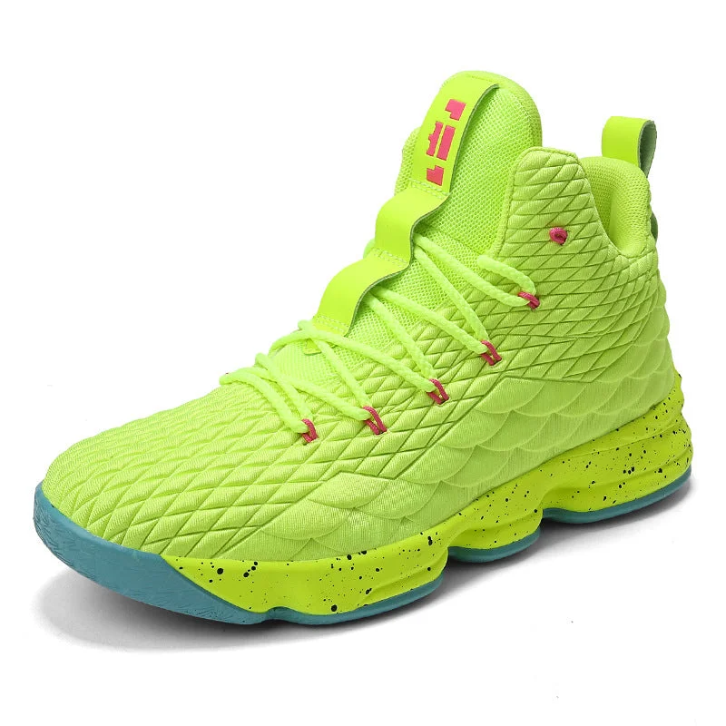 Women's basketball shoes with a fashion - forward silhouetteHigh-top Lebron Basketball Shoes Men Women Women's basketball shoes with a fashion - forward silhouetteHigh-top Lebron Basketball Shoes Men Women