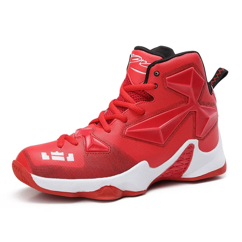 Women's basketball shoes for pick - up gamesHigh-top Men Boys Basketball Shoes Woman